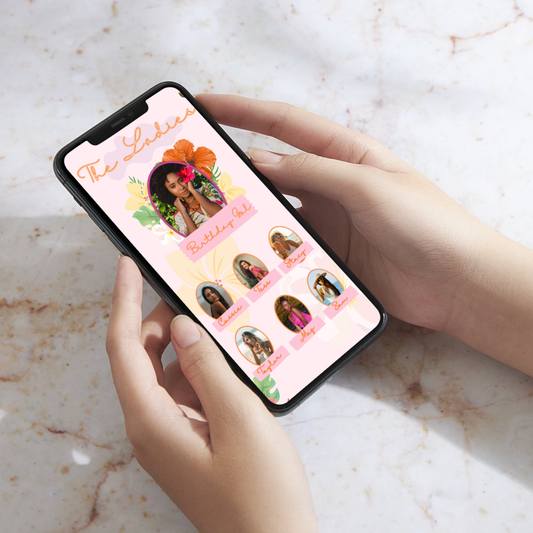 Hawaii - Mobile Itinerary Template