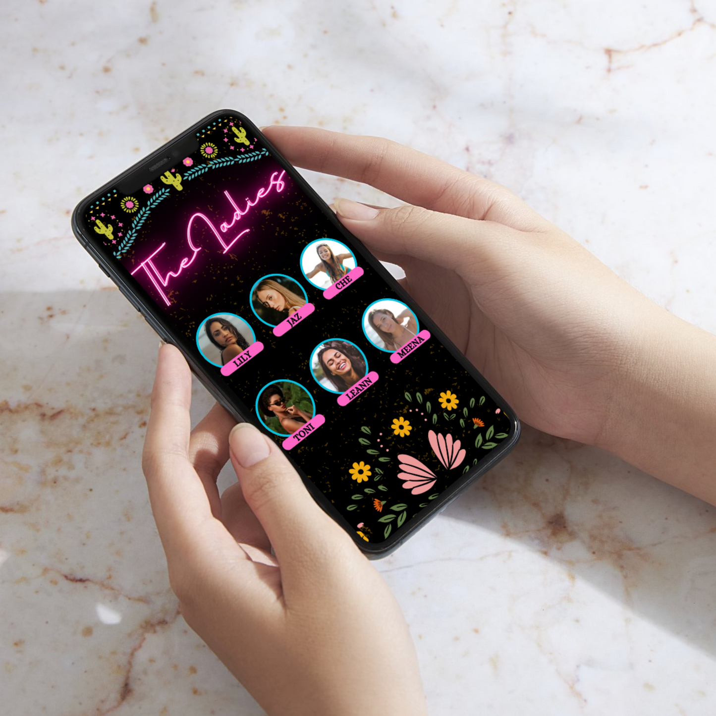 Mexico Inspired - Mobile Itinerary Template